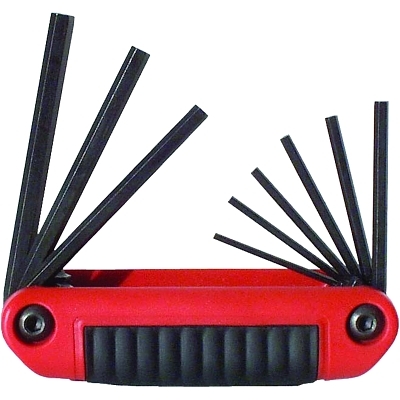 9-PC ERGO-FOLD HEX KEY SET MEDIUM HAND